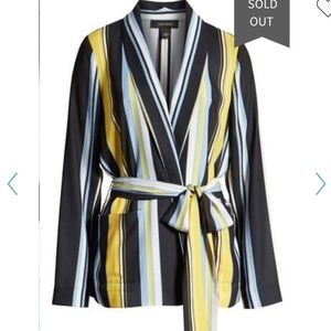 Gorgeous Halogen Soft Tie Waist Blazer Jacket X-Small